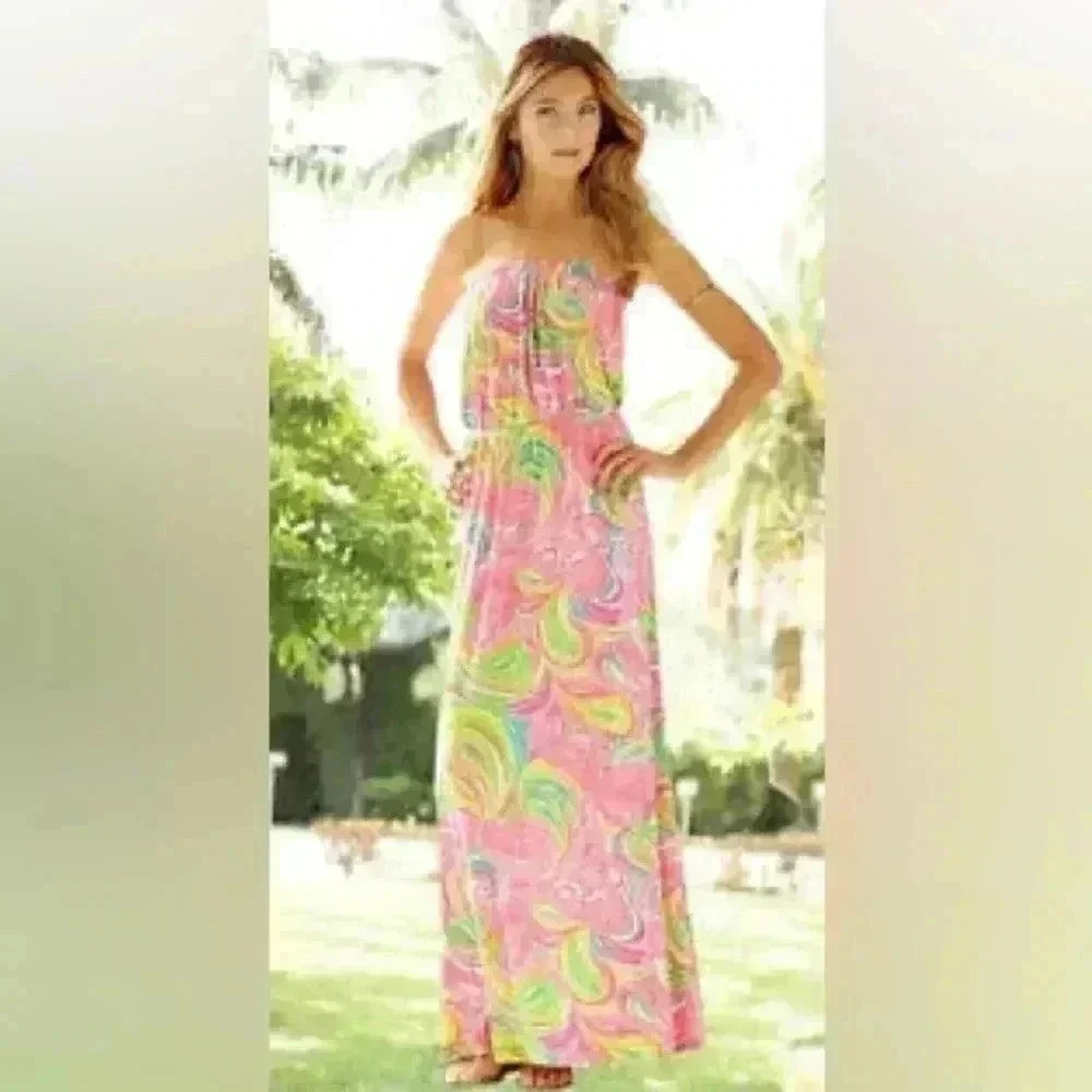 Lilly Pulitzer Marlisa Maxi Dress All Nighter